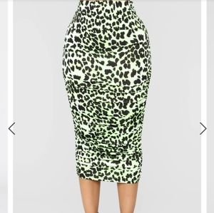 Pretty Wild Thing Ruched Skirt